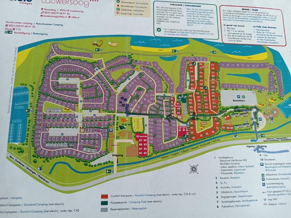 Bj Chalets - De Rug 3 - Vakantiepark Lauwersoog - Luxe Chalet Met Vaatwasser En Inloopkast! Vroege Incheck! Met Airco! Exterior foto